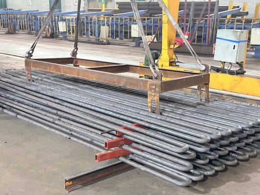 Industrial Boiler Superheater Coils with 1 Year Warranty Customized Heat Transfer Area and Size for Heavy-Duty Heating